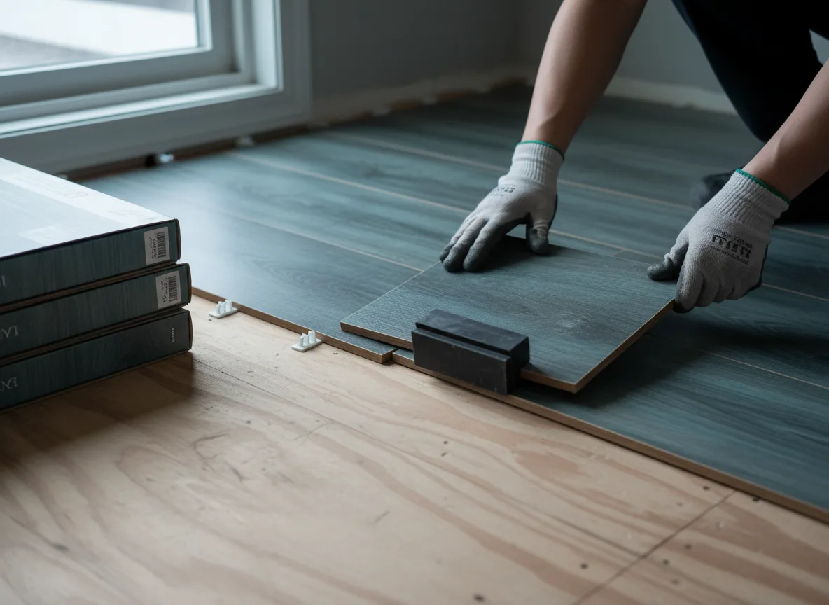 Luxury Vinyl Plank Installation company in Tioga, ND